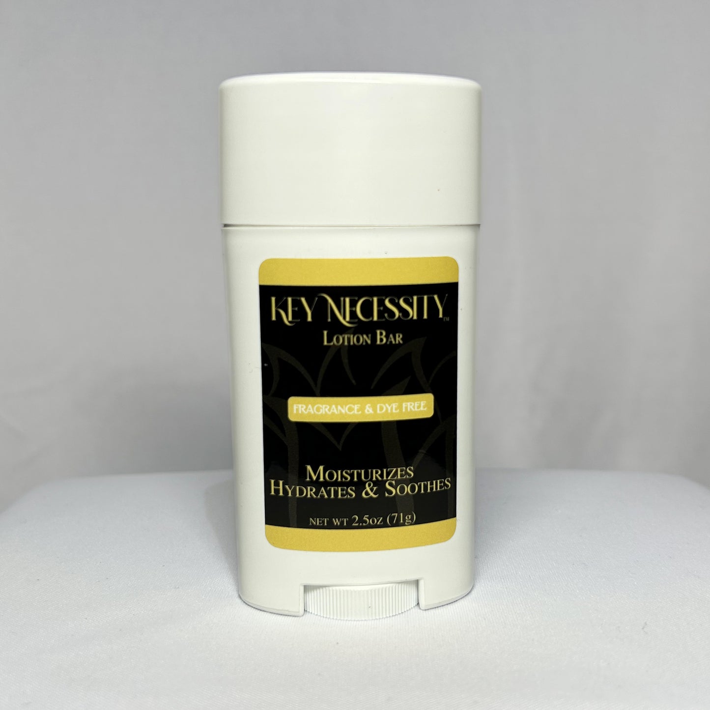 KEY NECESSITY -LOTION BAR- FRAGRANCE & DYE FREE 2.5OZ