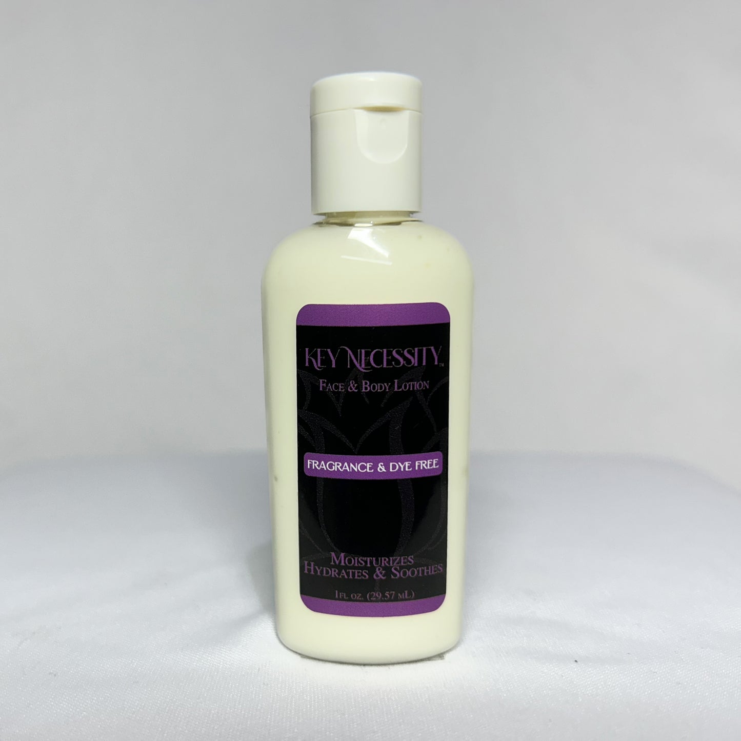 KEY NECESSITY FACE & BODY LOTION FRAGRANCE & DYE FREE