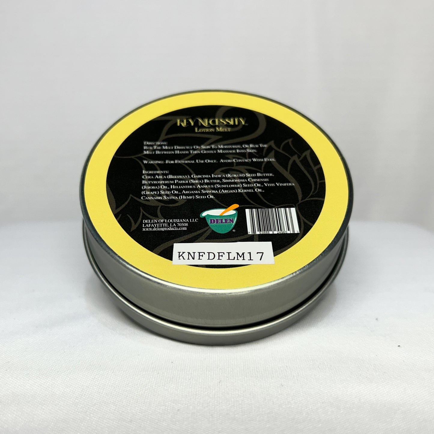 KEY NECESSITY -LOTION MELT- FRAGRANCE & DYE FREE 2.5OZ