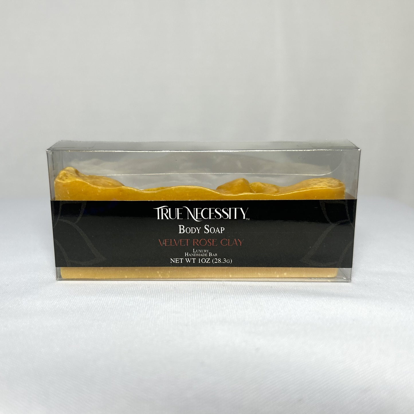 TRUE NECESSITY -VELVET ROSE CLAY- LUXURY HANDMADE BAR SOAP