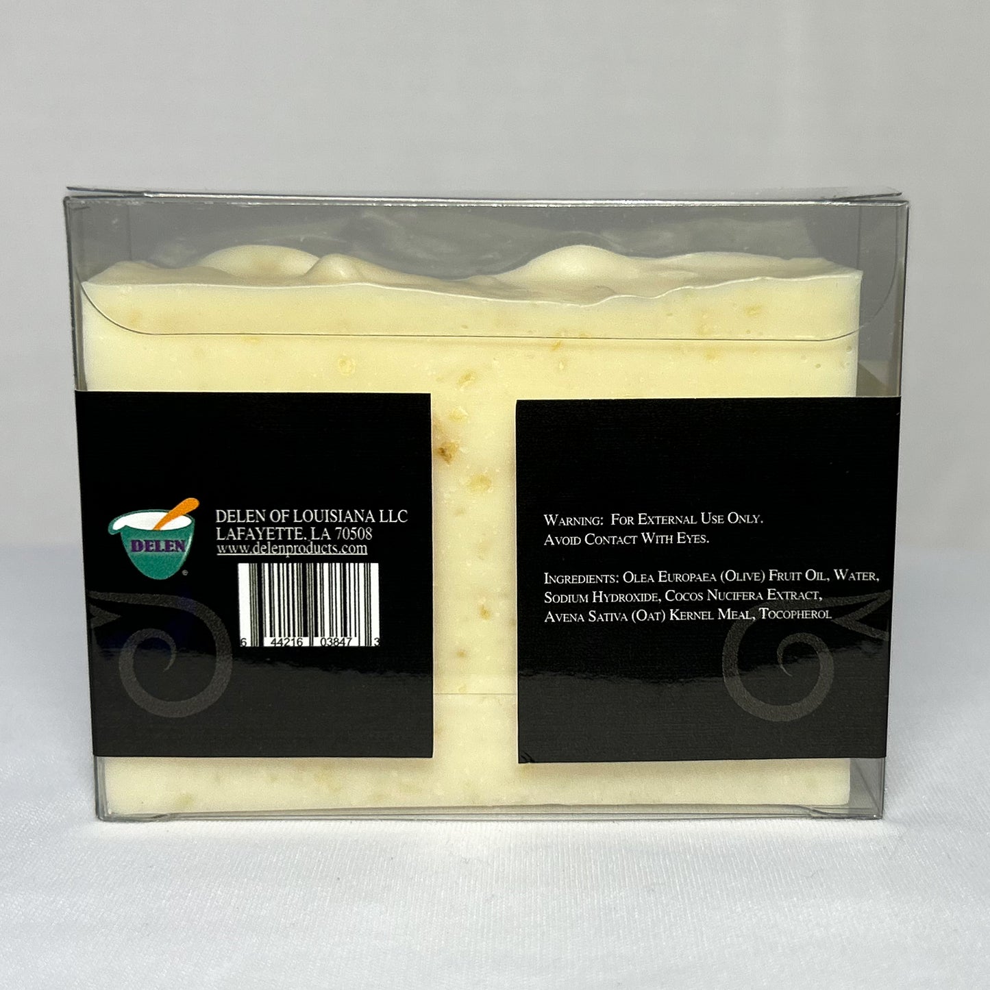 TRUE NECESSITY -OLIVE OIL & OATMEAL- LUXURY HANDMADE BAR SOAP