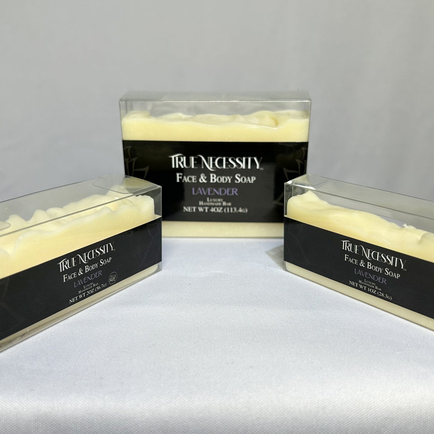 TRUE NECESSITY -LAVENDER- LUXURY HANDMADE BAR SOAP