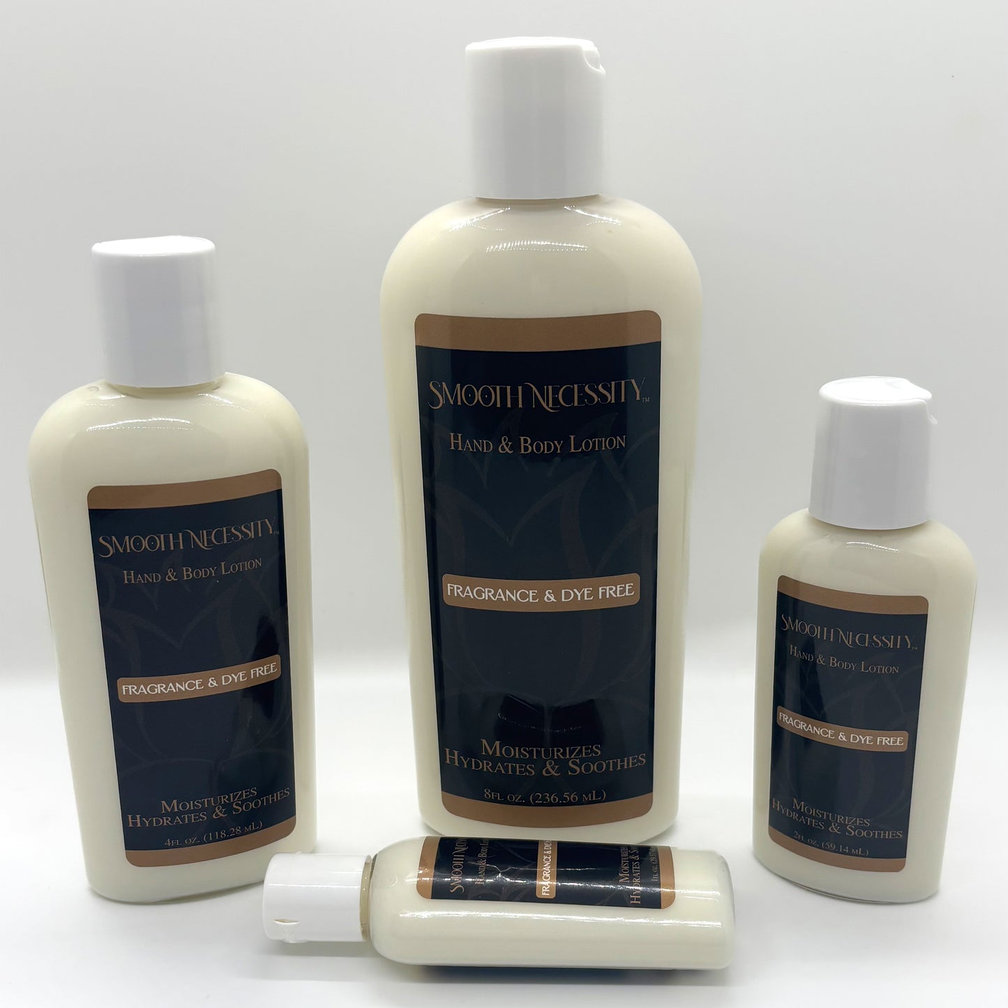 SMOOTH NECESSITY -BODY LOTION- FRAGRANCE & DYE FREE