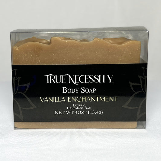 TRUE NECESSITY -VANILLA ENCHANTMENT- LUXURY HANDMADE BAR SOAP