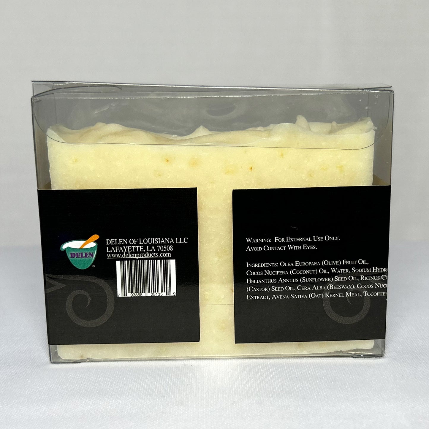 TRUE NECESSITY -BEESWAX & OATMEAL- LUXURY HANDMADE BAR SOAP