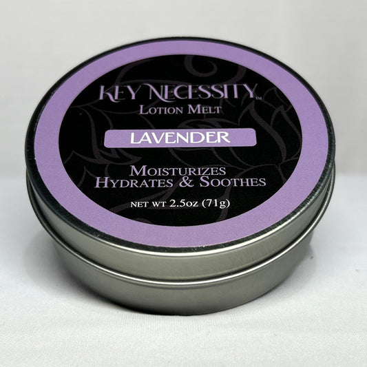 KEY NECESSITY  -LOTION MELT- LAVENDER 2.5OZ