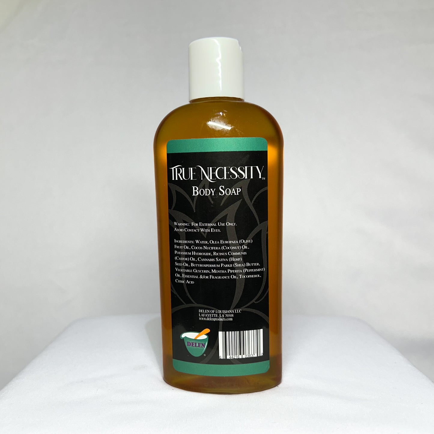 TRUE NECESSITY -GENTLE PEPPERMINT- LUXURY HANDMADE BODY SOAP
