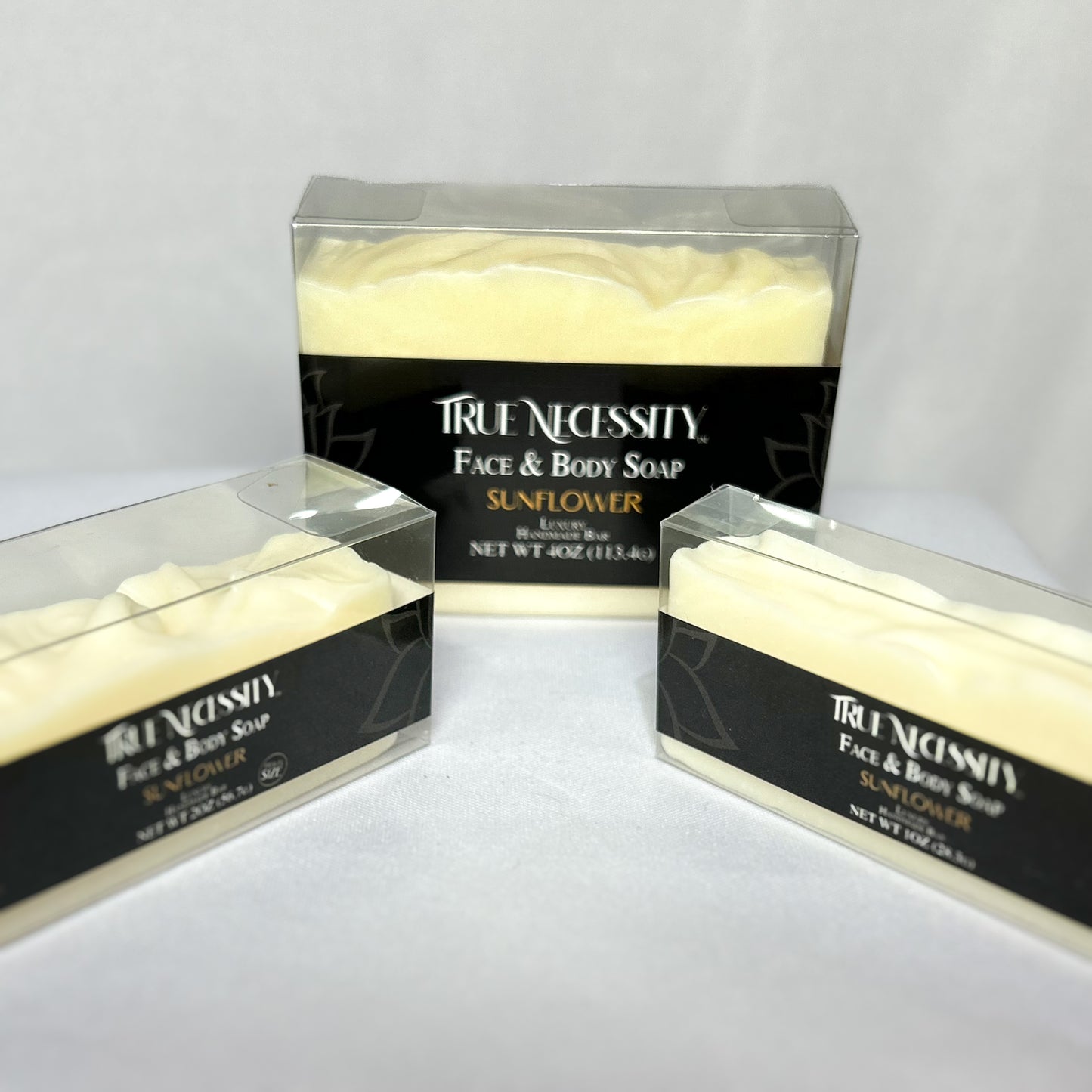 TRUE NECESSITY -SUNFLOWER- LUXURY HANDMADE BAR SOAP