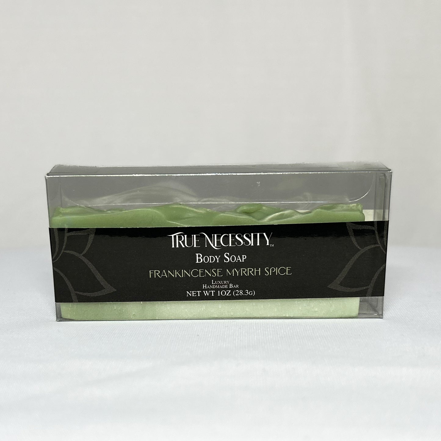 TRUE NECESSITY -FRANKINCENSE MYRRH SPICE- LUXURY HANDMADE BAR SOAP
