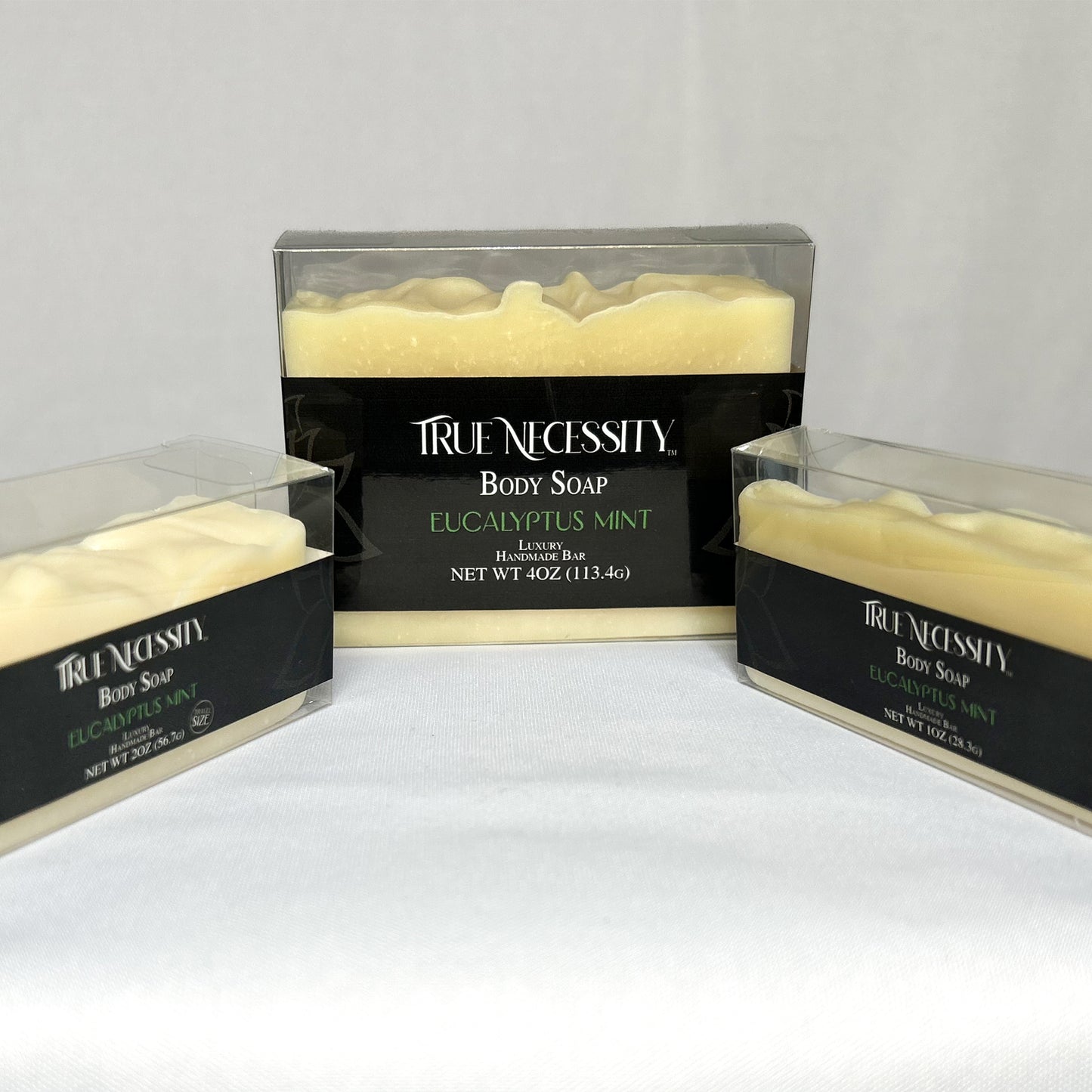 TRUE NECESSITY -EUCALYPTUS MINT- LUXURY HANDMADE BAR SOAP