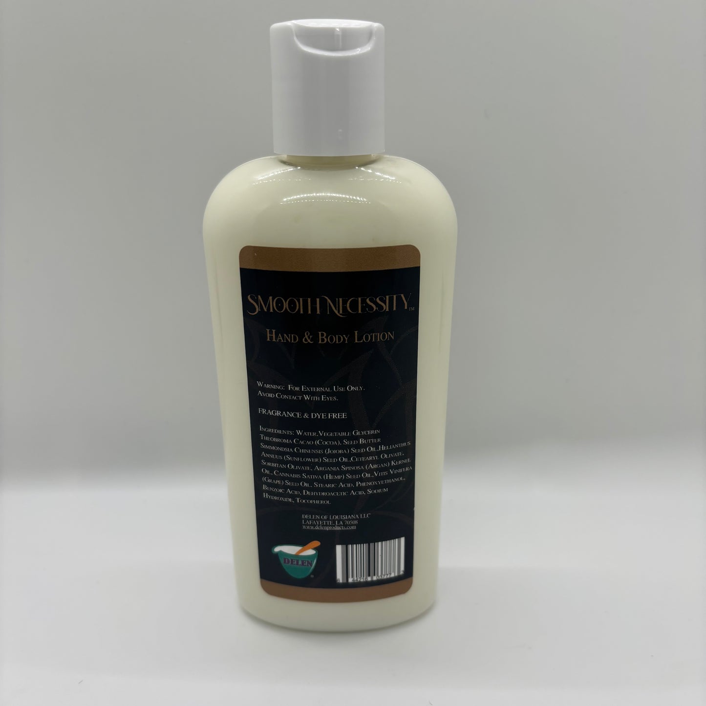 SMOOTH NECESSITY -BODY LOTION- FRAGRANCE & DYE FREE