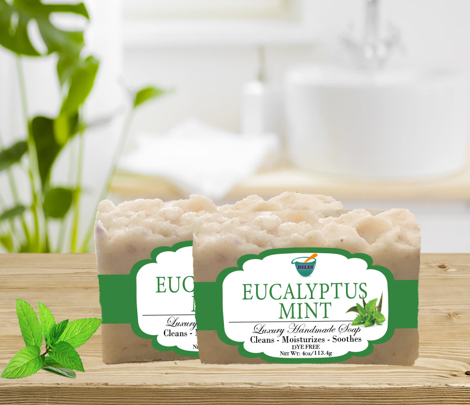 EUCALYPTUS MINT                                            4oz BAR SOAP