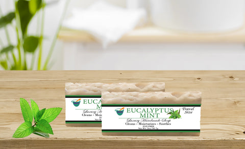 EUCALYPTUS MINT                                             2oz BAR SOAP