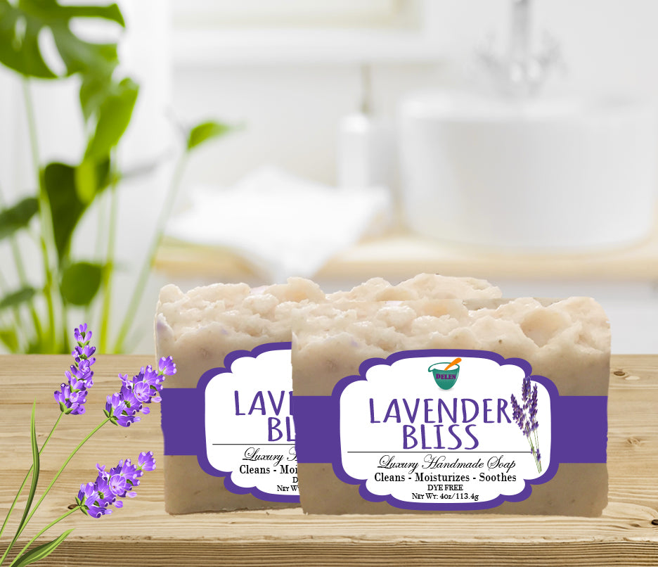 LAVENDER BLISS                                             4oz BAR SOAP