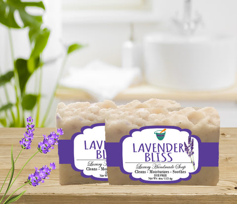 LAVENDER BLISS                                             4oz BAR SOAP