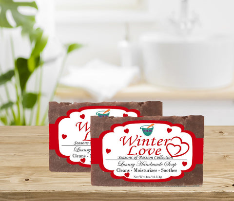 WINTER LOVE                                          4oz BAR SOAP